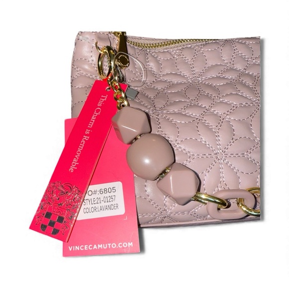 Vince Camuto NWT Pink Quilted Women's Bag - Picture 6 of 6